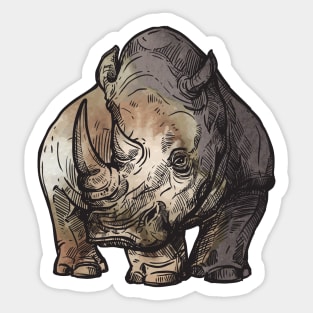 Rhino Sticker